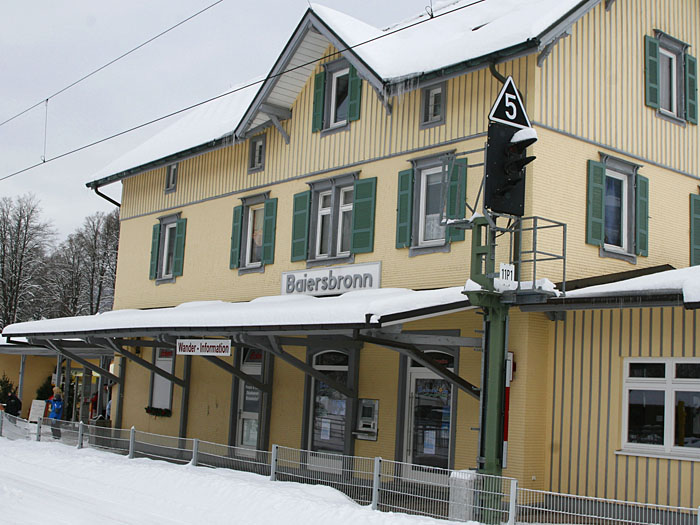Start der Wanderung in Baiersbronn