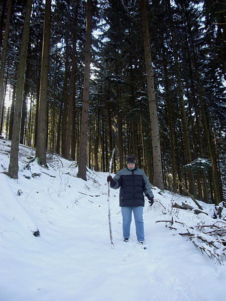 Und weiter bergab