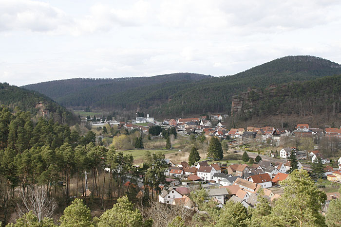 Blick vom Wachtfels