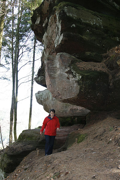 Manchmal ist der Weg etwas stufig