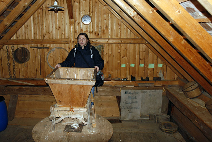 Das muss ich auch gleich untersuchen