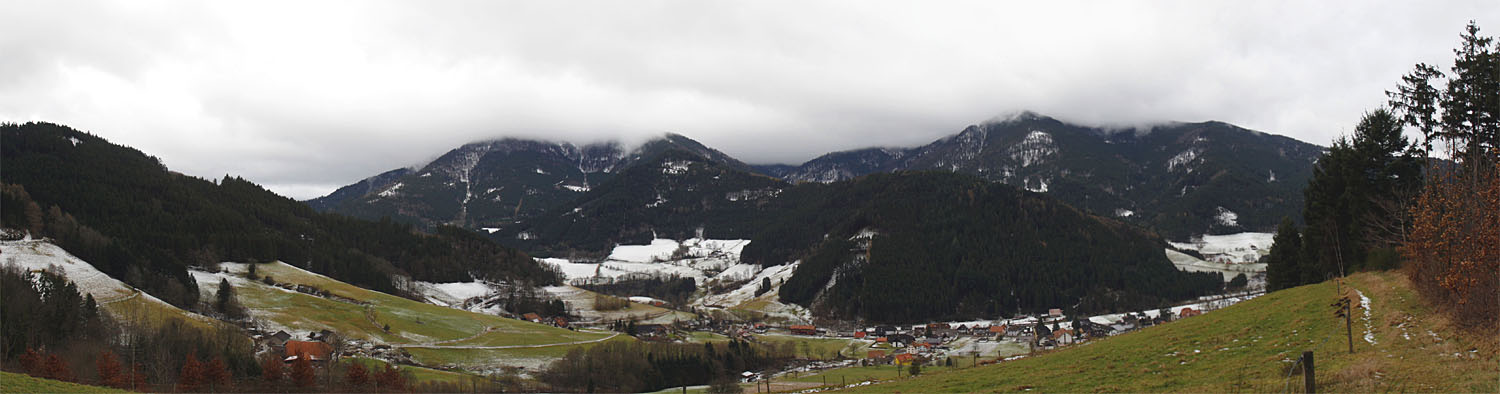 Blick ins Tal der "Wilden Gutach"