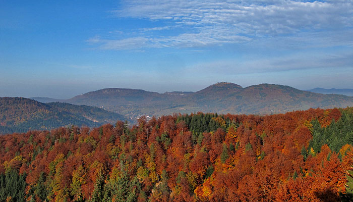 Blick vom Kreuzfelsen