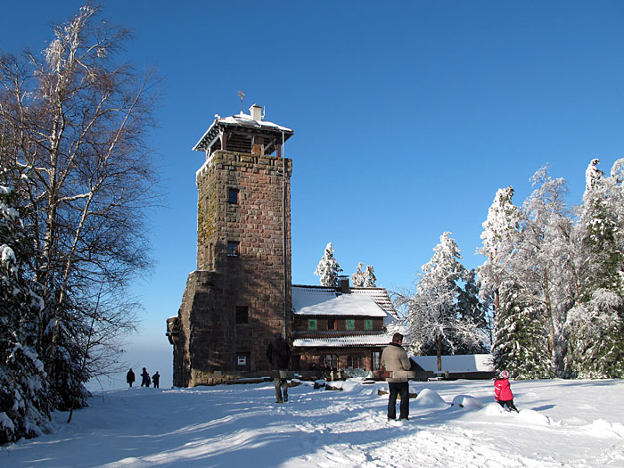 Der Turm bei der Teufelsmühle