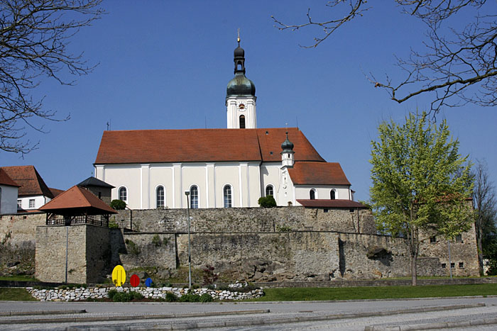 Die Kirchenburg in Bad Kötzting