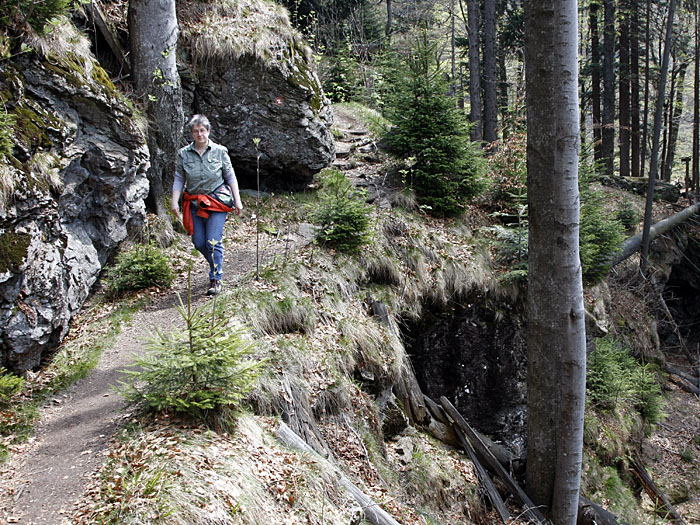 Schöner Weg am Rechersölden
