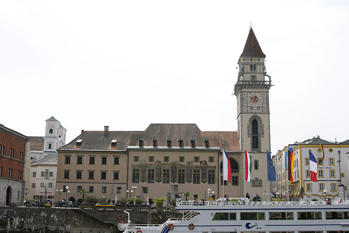 Das Rathaus von Passau