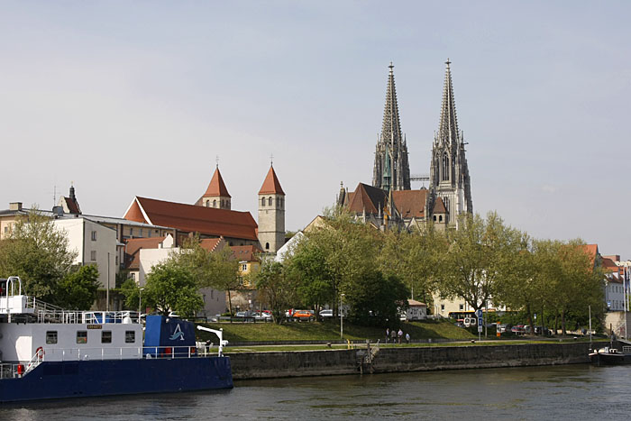 Blick auf den Regensburger Dom