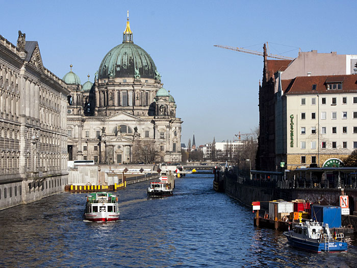 Spree und Berliner Dom