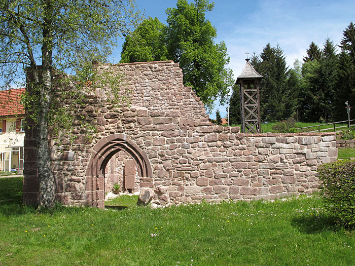 Klosterruine auf dem Kniebis