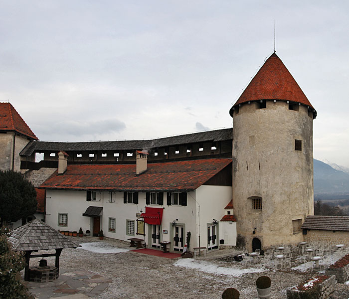 Das Restaurant der Burg