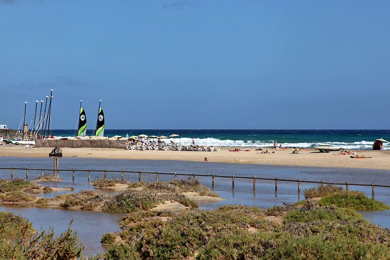 Der Strand, endlich wieder warme Luft