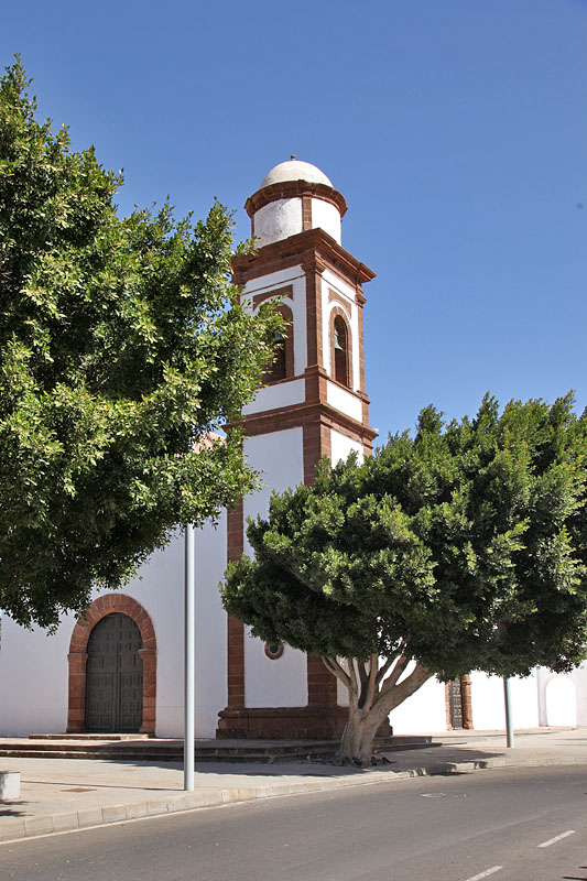 Start bei der Kirche in Antigua