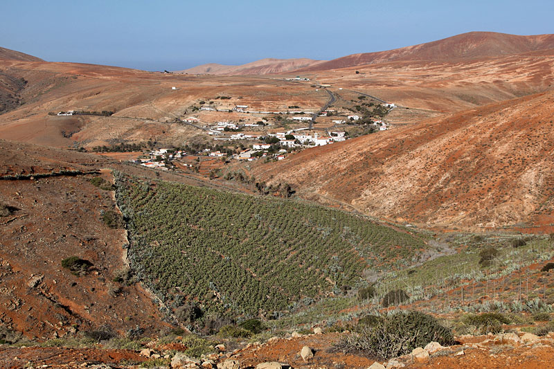 Blick auf die ehemalige Hauptstadt Betancuria