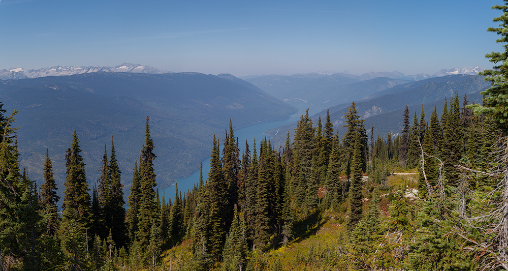 Ein letzter Blick ins Tal