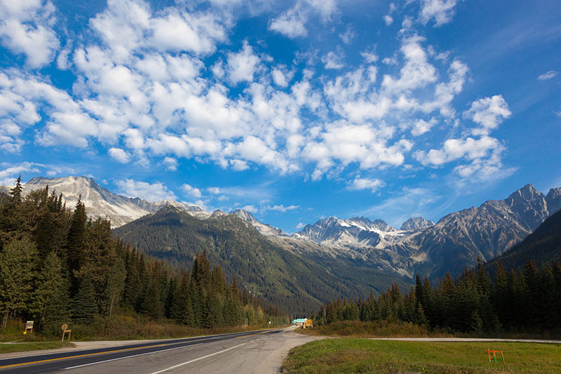 Fahrt zum Glacier National Park