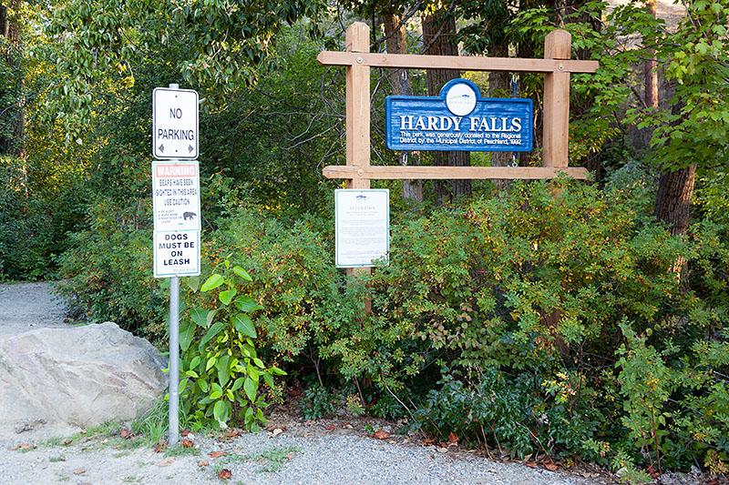 Eingang zu den Falls