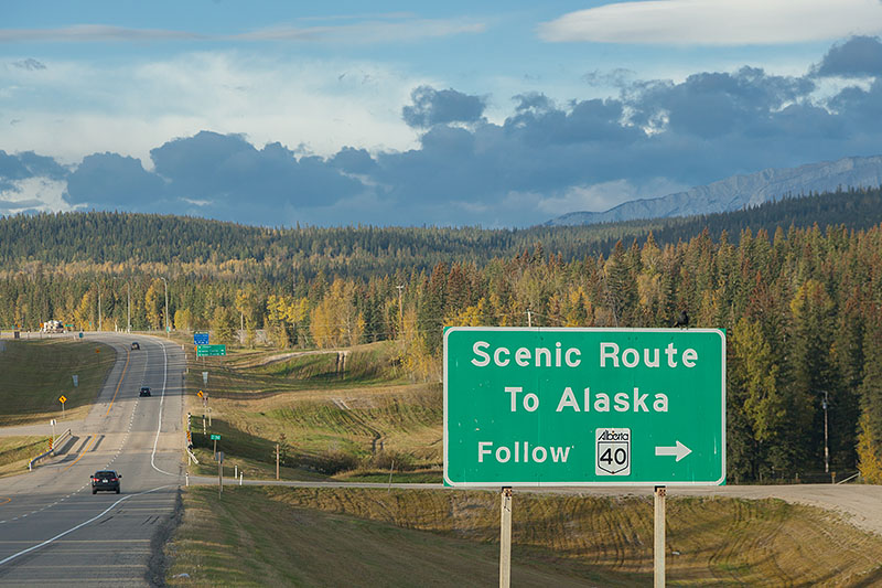 Fahrt zum William A. Switzer Provincial Park
