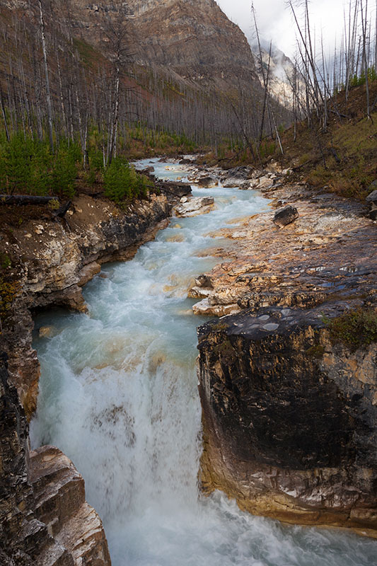... zum Mini-Wasserfall