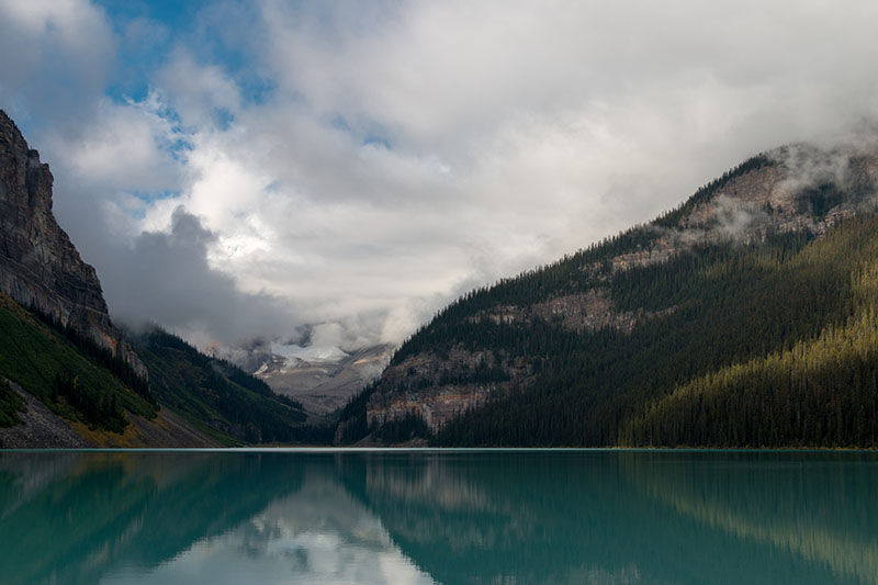 Zu den Gletschern im Hintergrund wollen wir hinwandern - zumindest sehr nahe ran
