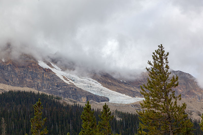 Gletscher auf der gegen&uuml;ber liegenden Seite