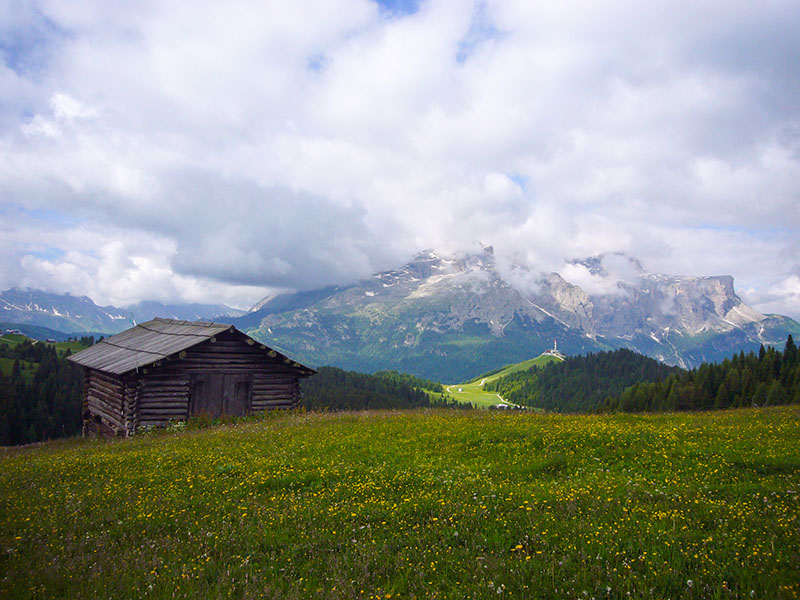 Leider tr&uuml;ben die Wolken die Sicht