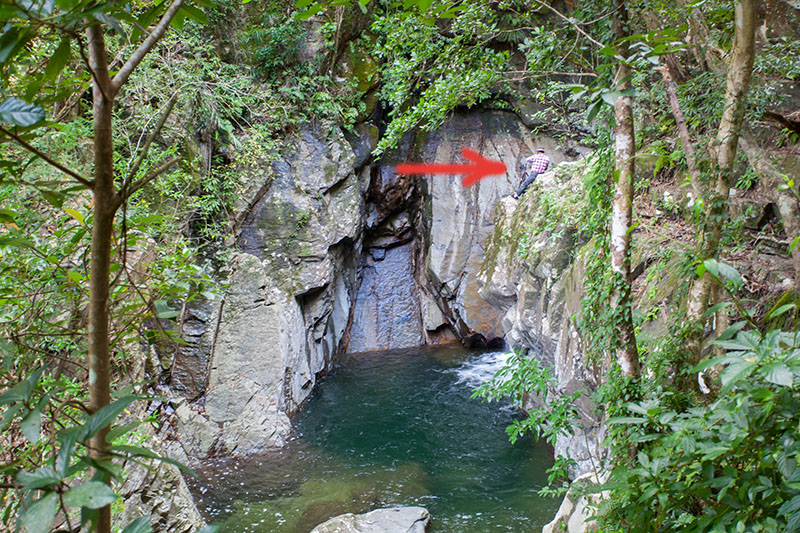 Ganz sch&ouml;n mutig von dem Kollegen ...