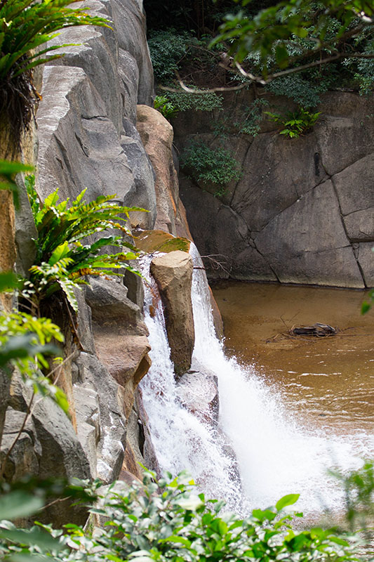 Zurück beim kleinen Damm, am Start der Wanderung