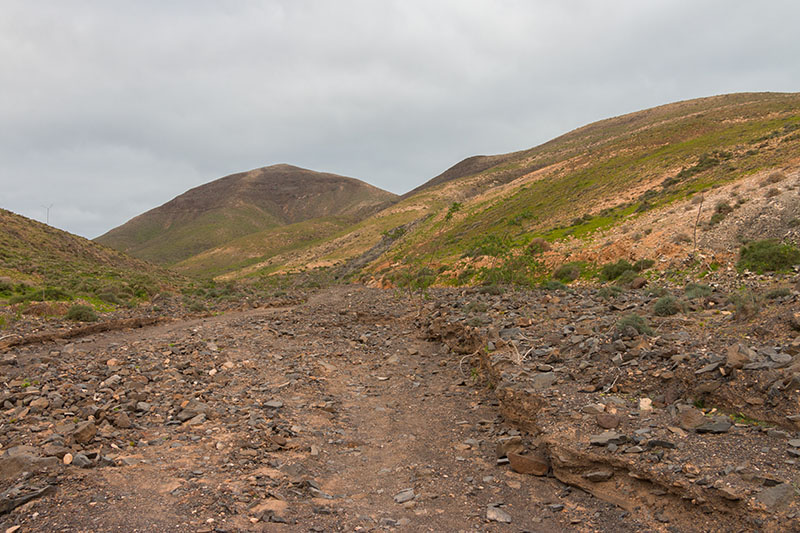 Durch das Barranco geht es weiter hinauf
