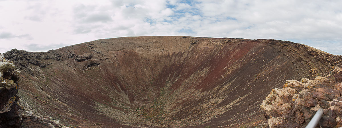 Die Caldera des Vulkan Hondo