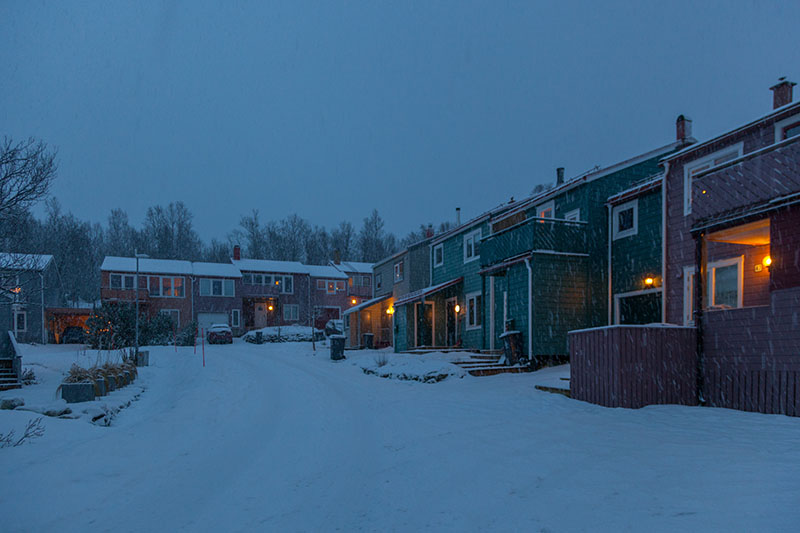 ... und durch die Vororte ...