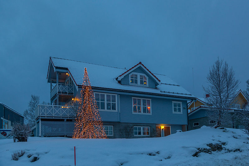 ... den Berg wieder hinunter