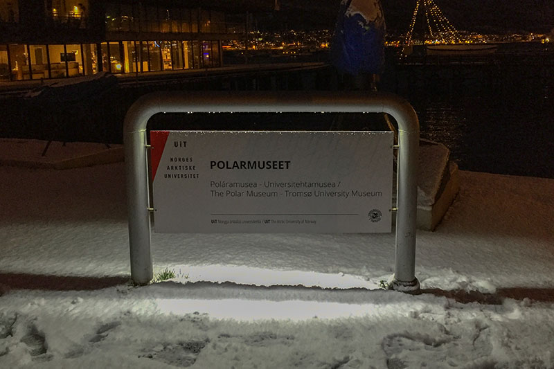 Wieder zurück auf der Insel, besuchen wir das Polarmuseum