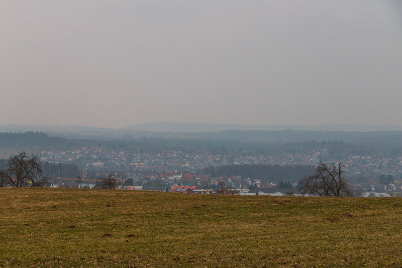 Wenn das Wetter nicht so trüb gewesen wäre ...