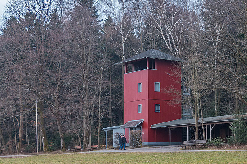 Start und Ziel der Tour war an der Schwanner Warte