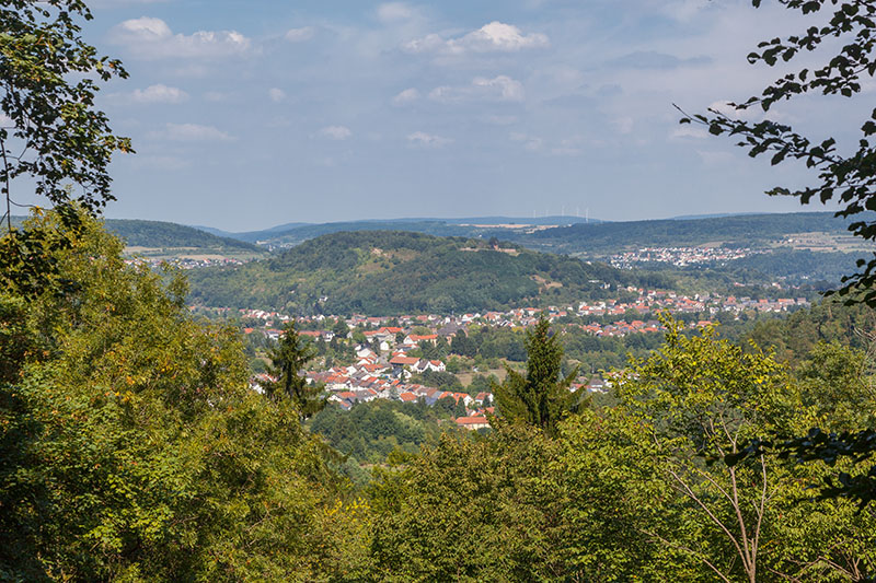 Blick &uuml;ber Siersburg