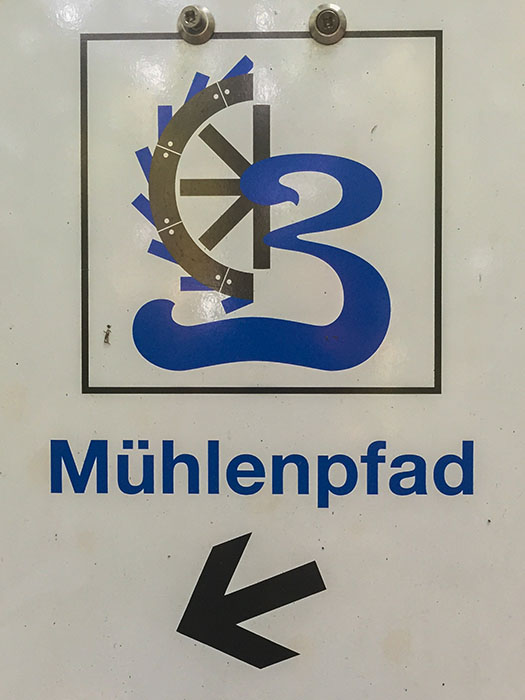 Auf dem M&uuml;hlenpfad bei F&uuml;rth (Saarland)