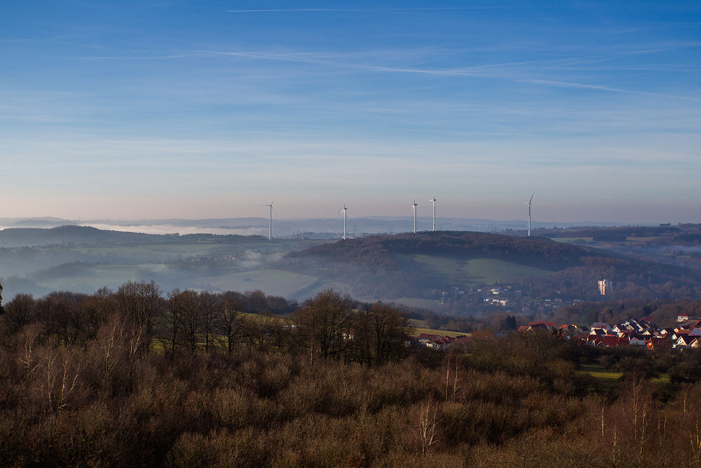 Aussicht vom Turm aus