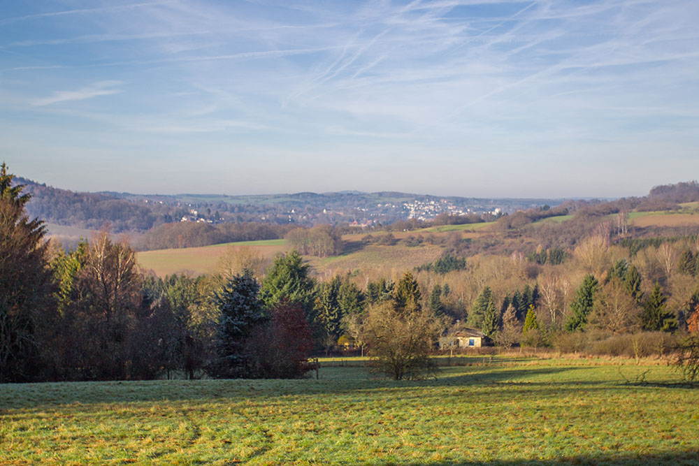 Am Aussichtspunkt Hienh&ouml;ll