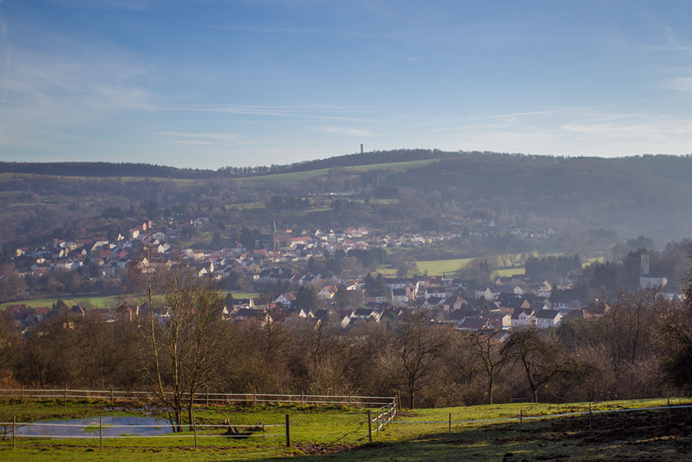 Am Aussichtspunkt Rohn