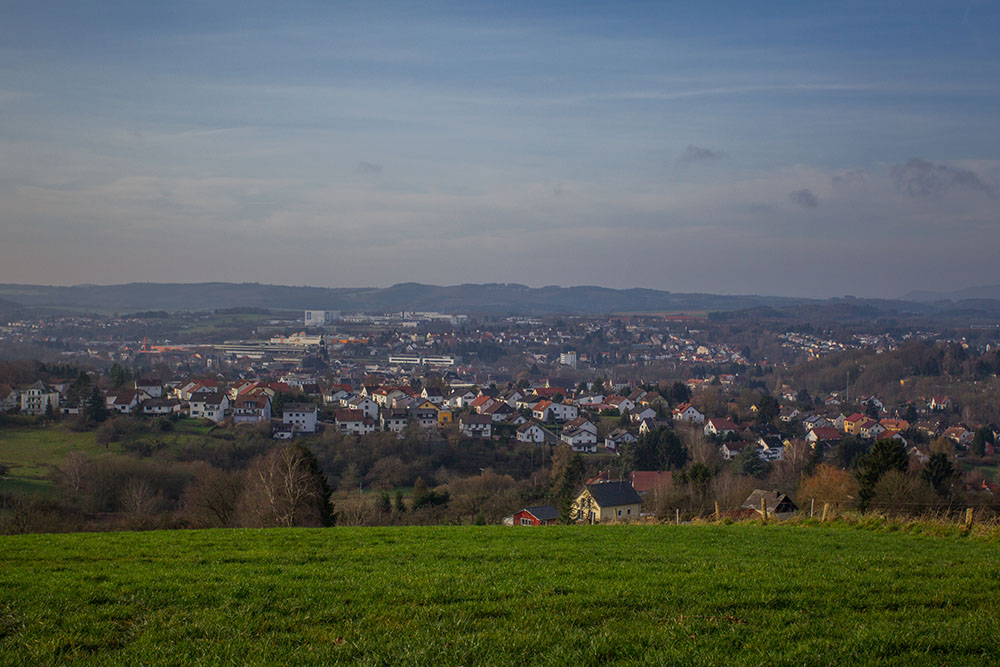 Blick &uuml;ber St. Wendel
