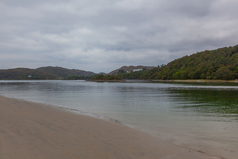 ... leider leuchtete der Sand bei dem trüben Wetter nicht silbern