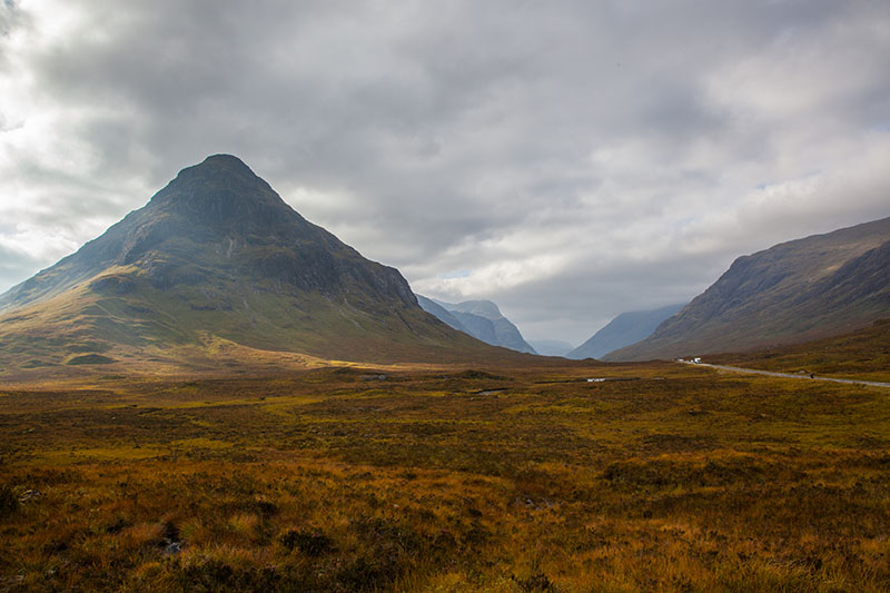 In den Grampian Mountains