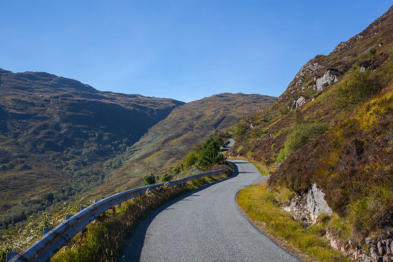 Rückweg über schöne Sträßchen
