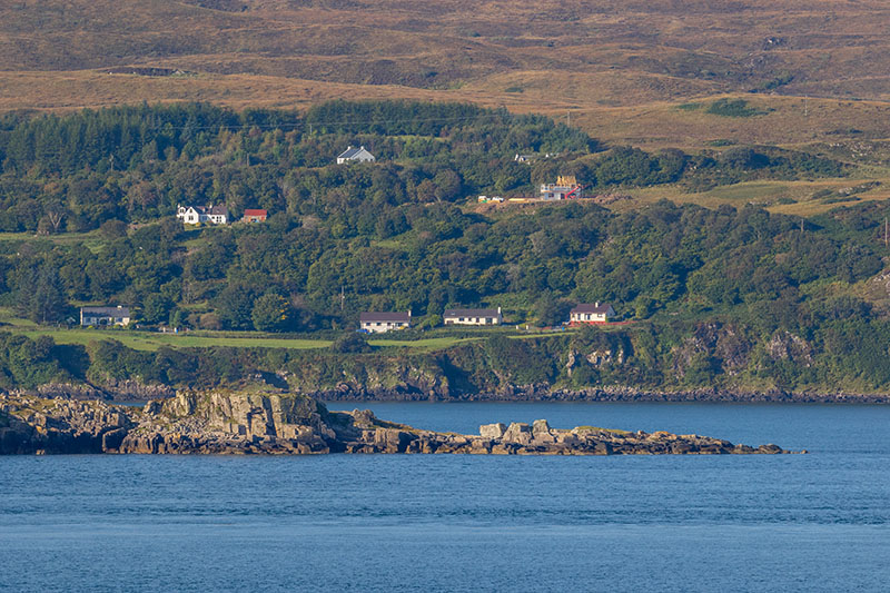 Blick auf die Isle of Skye
