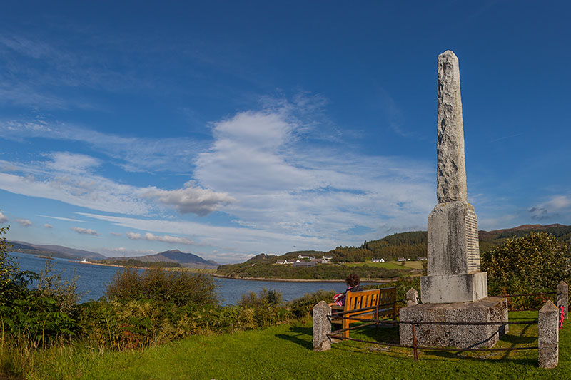 Wieder Aussicht auf den Sound of Rassay