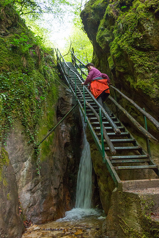 Noch eine letzte Stiege ...