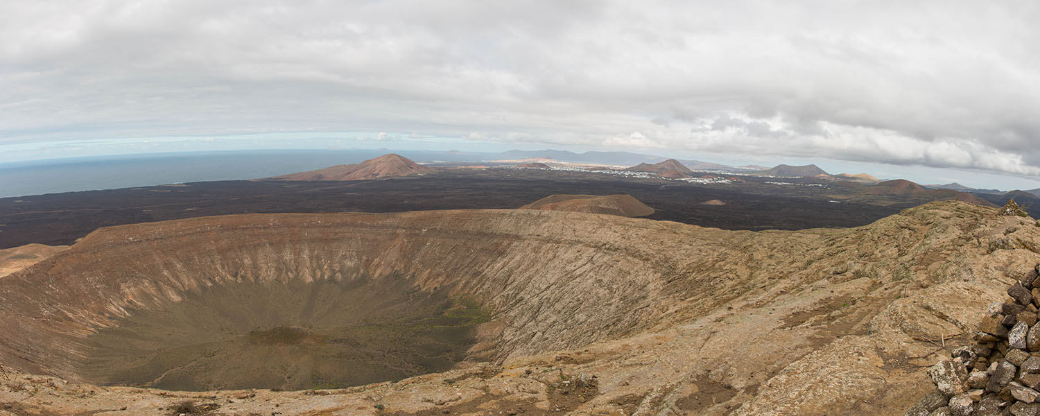 Abschied von der Caldera Blanca