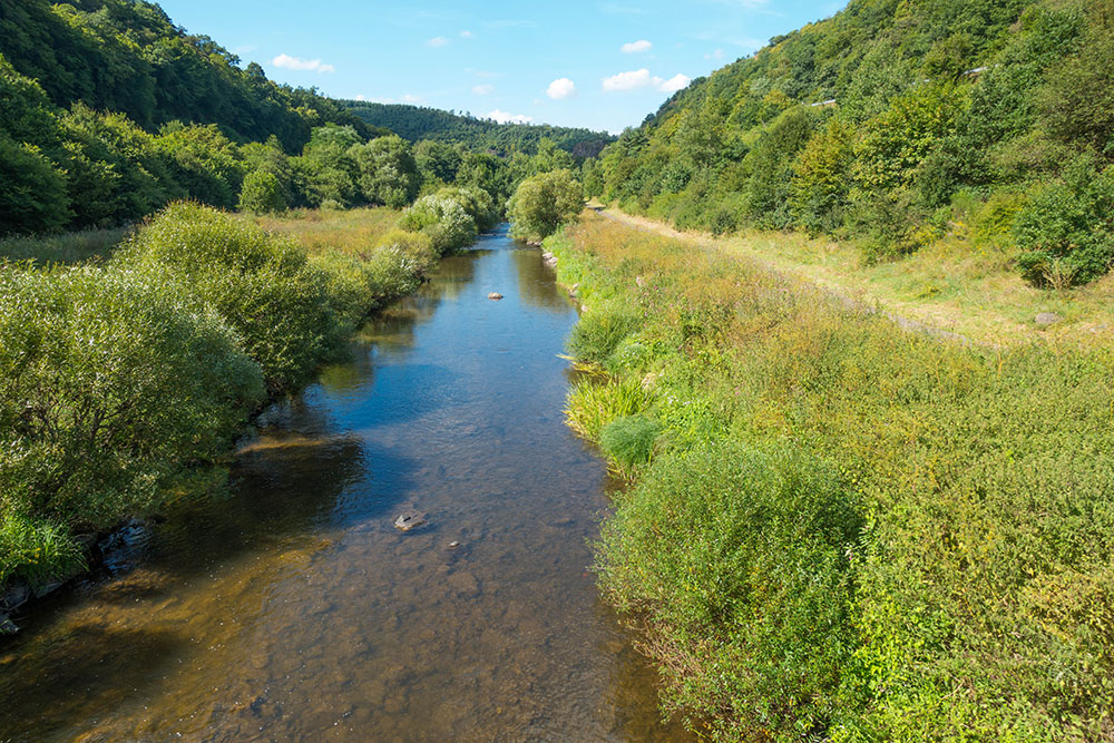 Nochmal das Flüsschen