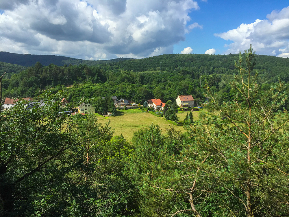 Aussicht ins Tal